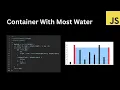 LeetCode Medium Container With Most Water Greedy Two-Pointer Solution