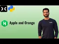 Apple and Orange HackerRank