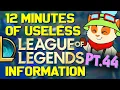 Download Lagu 12 Minutes of Useless Information about League of Legends!