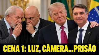 DESESPERO! TRUMP EQUIPARA MORAES A PCC E CV EM CARTA DE SANÇÕES.#FLÁVIO PEDE A CASSAÇÃO DE LULA