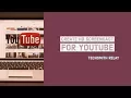 Create Screencast for YouTube