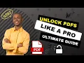 Unlock PDFs Like a Pro The Ultimate Guide to Decrypting PDF Files