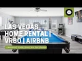 Las Vegas airbnb Rental Home Pool and Games
