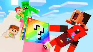 Lucky Block Race but WE'RE BABIES