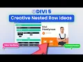 10 Creative Nested Row Structures You Can Build In Divi 5