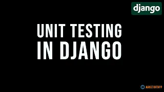 Django Tutorial Unit Test the Django Model Admin