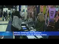 Hundreds of veterans turn out for job fair at Allstate Arena