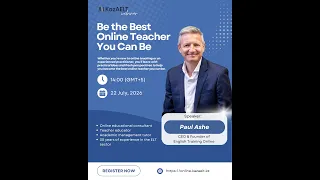 Be the Best Online Teacher You Can Be by Paul Ashe