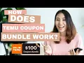 How Does the Temu Coupon Bundle Work Unlock 100 in Savings