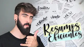 COMO FAZER RESUMOS EFICIENTES