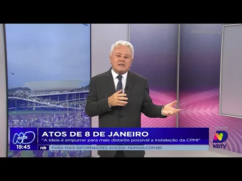 Atos de 8 de janeiro: “a ideia é empurrar para mais distante possível a instalação da CPMI"