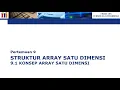 9 1 Konsep Array Satu Dimensi