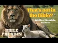 Mandela Effects in the Bible