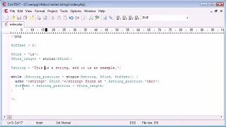 PHP 49 String Functions String Position Part 2