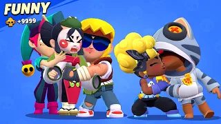 New Funny Pose with all New Brawler - Brawl Stars Funny Part 6
