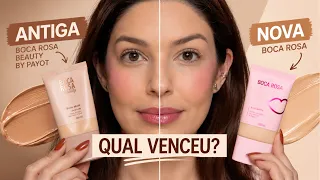 A NOVA BASE BOCA ROSA É MELHOR QUE A ANTIGA? COMPARAÇÃO LADO A LADO!