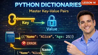 Python Dictionaries Explained Key-Value Pairs Basic Operations Python Tutorial 2025
