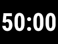 50 Minute Timer with Alarm No Ads