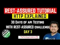 Rest Assured Tutorial Day 3 HTTP Explained in 7 minutes API Testing Basics