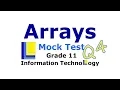 Arrays Mock Test Question 4