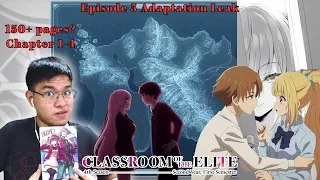 good pacing classroom of the elite season 4 episode 5 volume 2 adaptation leak 