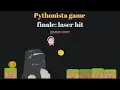 Pythonista tutorial Create a game on Ipad 16th and final part - Laser s hit