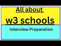 w3 schools All about w3 schools Start programming with basics