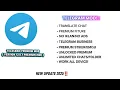 Download Lagu Telegram Premium Mod Apk ( UNLOCK PREMIUM ) Terbaru 2025‼️