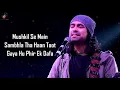 Download Lagu Tujhe Kitna Chahein Aur (LYRICS) - Jubin Nautiyal, Mithoon