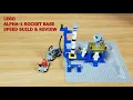 LEGO CLASSIC SPACE ALPHA-1 ROCKET BASE SET 483, SPEED BUILD \u0026 REVIEW
