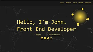 React Responsive Portfolio Website Build And Deploy Part 8 W Animation Typing Effect