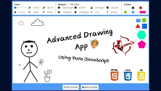 Master HTML Canvas API by Building a Drawing Application