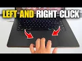 How To Left Click Right Click On a Mac Step By Step