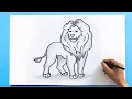 Lion Drawing