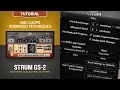 Strum GS-2 Tutorials MIDI loops advanced techniques