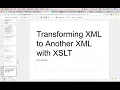 00735 Transforming XML to Another XML with XSLT and Java