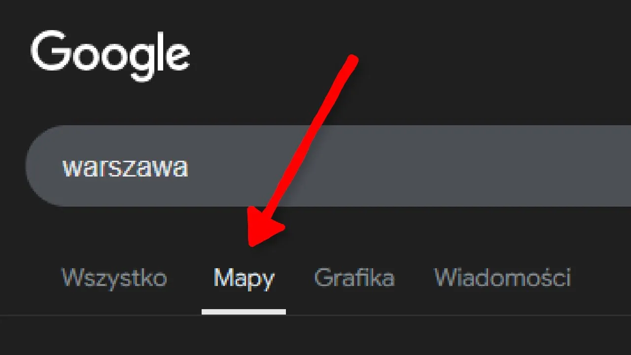 Google Maps jest zepsute (napraw se)