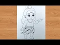 Baby bholenath baba easy pencil drawing mahadev art TaposhiartsAcademy