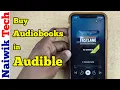 How to buy book in Audible Buy Books in Amazon Audible