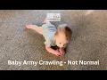 Baby Army Crawling - Not Normal and Why