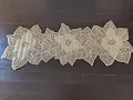 FAVE Gold Table Runner 36 Inches Flower Shaped Overview Worth it
