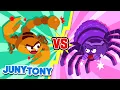 Download Lagu Kalajengking vs. Tarantula 🦂🕷️ | Lagu Hewan | Artropoda | Lagu Anak Anak | JunyTony