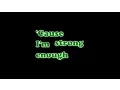 Download Lagu Cher - Strong Enough [Lyrics]