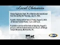 Obits for August 1 2024