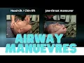 TCCC Head Tilt Chin Lift Maneuver Demonstration