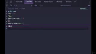 How to Model Data Efficiency parseInt parseFloat -The Modern JavaScript Bootcamp