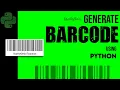 Generate BARCODE using Python in Tamil