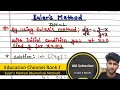 eulers method by arya anjum euler s method of numerical method by arya anjum