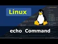 Linux Command - echo