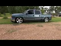 Silverado With Drop on 22 Wheels